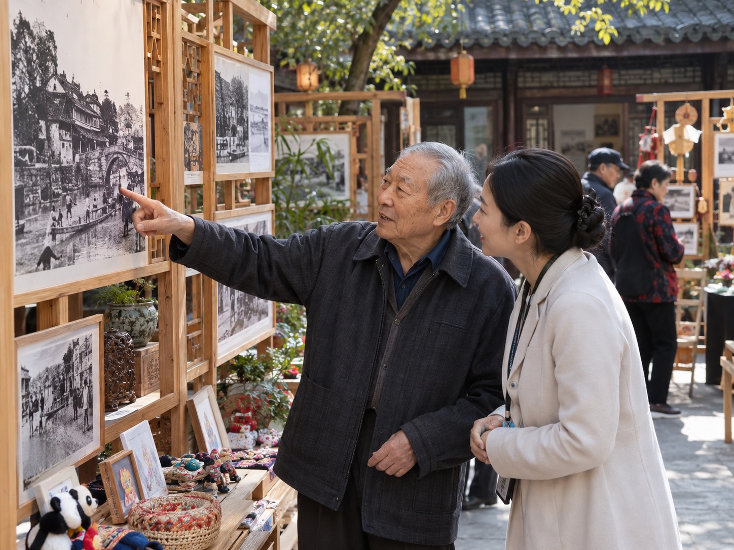 社区品牌与特色内容 · AI生成场景示意