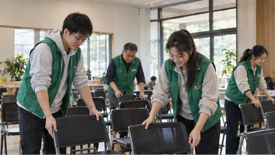 空间打造服务 · 场景与服务示意