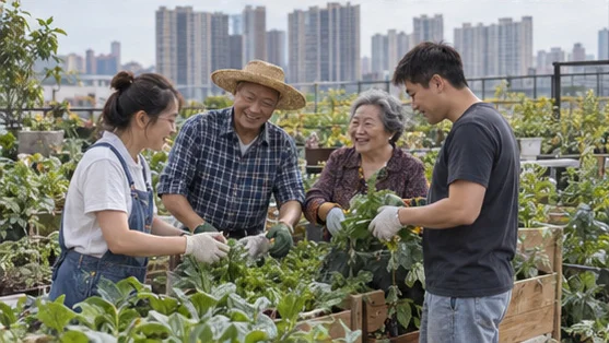 阵地运营服务 · 场景与服务示意