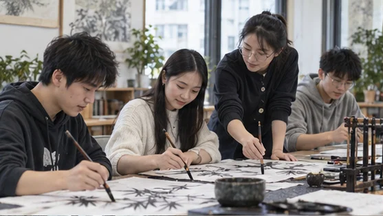 全龄教育服务体系 · 场景与服务示意