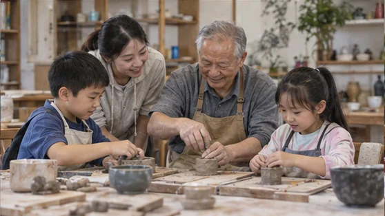 教育服务实践 · 场景与服务示意