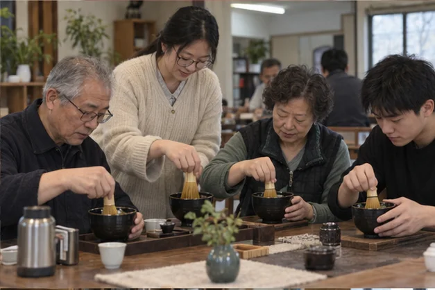 宋制点茶 · 场景与服务示意