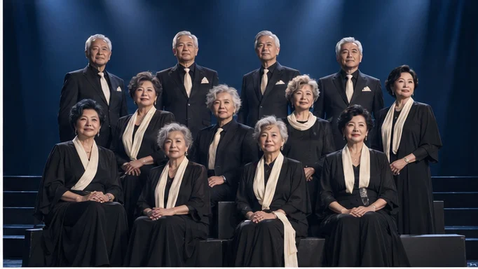 网红中老年合唱团 · 场景与服务示意
